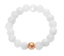 Naložite sliko v pregledovalnik galerije, prstan mesečev kamen kristali prstan iz kristalov kristalni prstan nakit kristali elastični prstan elastičen prstan mesečev kristal energetski nakit lunin kamen