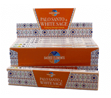 Naložite sliko v pregledovalnik galerije, hem sacred elements palo santo white sage incense dišeče palčke disece palcke kadila disave za dom sveti les beli žajbelj meditacija energetsko ciscenje prostora čiščenje prostora dišeče palčke