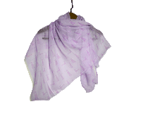 Naložite sliko v pregledovalnik galerije, Ženski šal mačke vijola - svila viskoza