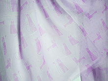 Naložite sliko v pregledovalnik galerije, šal šali mačke muce modni dodatki ženski šali modni šali mačka svila viskoza