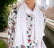 Naložite sliko v pregledovalnik galerije, šal šali ženski šali poletni šali prehodni šali modni dodatki svila viskoza enobarvni šali modni sal zenski sal