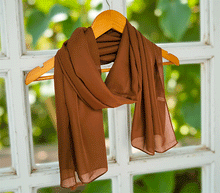 Naložite sliko v pregledovalnik galerije, šal šali ženski šali poletni šali prehodni šali modni dodatki svila viskoza enobarvni šali enobarven šal sal enobarven lahek sal viskoza svila sal naravni material