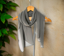 Naložite sliko v pregledovalnik galerije, šal šali ženski šali poletni šali prehodni šali modni dodatki svila viskoza enobarvni šali modni sal zenski sal