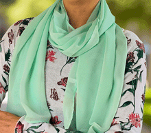 Naložite sliko v pregledovalnik galerije, šal šali ženski šali poletni šali prehodni šali modni dodatki svila viskoza enobarvni šali enobarven šal sal enobarven lahek sal viskoza svila sal naravni material