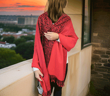 Naložite sliko v pregledovalnik galerije, sal sali šal šali pasmina pašmina ženski šali modni šali zenski sal bombaž viskoza šali lepota mehko jesenski šal zimski šal prehodni šal poletni šali rdeča