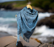 Naložite sliko v pregledovalnik galerije, sal sali šal šali pasmina pašmina ženski šali modni šali zenski sal bombaž viskoza šali lepota mehko jesenski šal zimski šal prehodni šal poletni šali moder modra