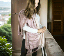 Naložite sliko v pregledovalnik galerije, sal sali šal šali pasmina pašmina ženski šali modni šali zenski sal bombaž viskoza šali lepota mehko jesenski šal zimski šal prehodni šal poletni šali rjav roza