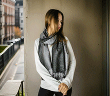 Naložite sliko v pregledovalnik galerije, sal sali šal šali pasmina pašmina ženski šali modni šali zenski sal bombaž viskoza šali lepota mehko jesenski šal zimski šal prehodni šal poletni šali črna