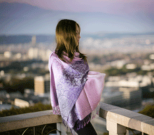 Naložite sliko v pregledovalnik galerije, sal sali šal šali pasmina pašmina ženski šali modni šali zenski sal bombaž viskoza šali lepota mehko jesenski šal zimski šal prehodni šal poletni šali vijola roza