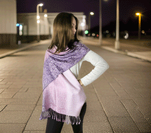 Naložite sliko v pregledovalnik galerije, sal sali šal šali pasmina pašmina ženski šali modni šali zenski sal bombaž viskoza šali lepota mehko jesenski šal zimski šal prehodni šal poletni šali vijola roza