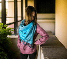 Naložite sliko v pregledovalnik galerije, sal sali šal šali pasmina pašmina ženski šali modni šali zenski sal bombaž viskoza šali lepota mehko jesenski šal zimski šal prehodni šal poletni šali turkiz modra