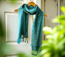 Naložite sliko v pregledovalnik galerije, sal sali šal šali pasmina pašmina ženski šali modni šali zenski sal bombaž viskoza šali lepota mehko jesenski šal zimski šal prehodni šal poletni šali turkiz modra
