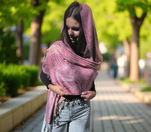 Naložite sliko v pregledovalnik galerije, sal sali šal šali pasmina pašmina ženski šali modni šali zenski sal bombaž viskoza šali lepota mehko jesenski šal zimski šal prehodni šal poletni šali topel sal naravni materiali