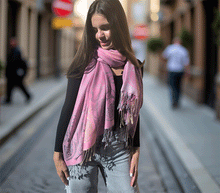 Naložite sliko v pregledovalnik galerije, sal sali šal šali pasmina pašmina ženski šali modni šali zenski sal bombaž viskoza šali lepota mehko jesenski šal zimski šal prehodni šal poletni šali topel sal naravni materiali