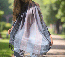 Naložite sliko v pregledovalnik galerije, sal sali šal šali pasmina pašmina ženski šali modni šali zenski sal bombaž viskoza šali lepota mehko jesenski šal zimski šal prehodni šal poletni šali topel sal naravni materiali siva