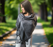 Naložite sliko v pregledovalnik galerije, sal sali šal šali pasmina pašmina ženski šali modni šali zenski sal bombaž viskoza šali lepota mehko jesenski šal zimski šal prehodni šal poletni šali vzorci siva