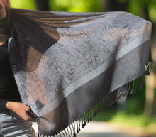 Naložite sliko v pregledovalnik galerije, sal sali šal šali pasmina pašmina ženski šali modni šali zenski sal bombaž viskoza šali lepota mehko jesenski šal zimski šal prehodni šal poletni šali vzorci siva