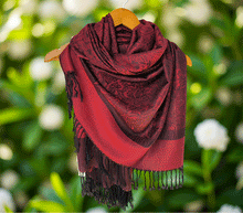 Naložite sliko v pregledovalnik galerije, sal sali šal šali pasmina pašmina ženski šali modni šali zenski sal bombaž viskoza šali lepota mehko jesenski šal zimski šal prehodni šal poletni šali vzorci bordo