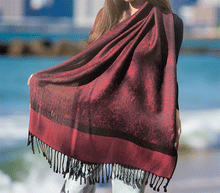 Naložite sliko v pregledovalnik galerije, sal sali šal šali pasmina pašmina ženski šali modni šali zenski sal bombaž viskoza šali lepota mehko jesenski šal zimski šal prehodni šal poletni šali vzorci bordo