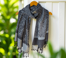 Naložite sliko v pregledovalnik galerije, sal sali šal šali pasmina pašmina ženski šali modni šali zenski sal bombaž viskoza šali lepota mehko jesenski šal zimski šal prehodni šal poletni šali moder modra vzorci