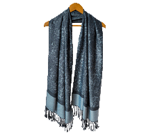 Naložite sliko v pregledovalnik galerije, sal sali šal šali pasmina pašmina ženski šali modni šali zenski sal bombaž viskoza šali lepota mehko jesenski šal zimski šal prehodni šal poletni šali moder modra vzorci