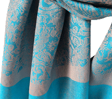 Naložite sliko v pregledovalnik galerije, sal sali šal šali pasmina pašmina ženski šali modni šali zenski sal bombaž viskoza šali lepota mehko jesenski šal zimski šal prehodni šal poletni šali vzorci moder turkiz