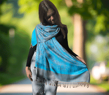 Naložite sliko v pregledovalnik galerije, sal sali šal šali pasmina pašmina ženski šali modni šali zenski sal bombaž viskoza šali lepota mehko jesenski šal zimski šal prehodni šal poletni šali vzorci moder turkiz