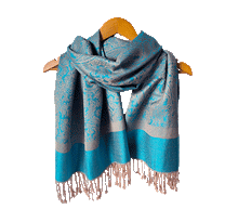 Naložite sliko v pregledovalnik galerije, sal sali šal šali pasmina pašmina ženski šali modni šali zenski sal bombaž viskoza šali lepota mehko jesenski šal zimski šal prehodni šal poletni šali vzorci moder turkiz