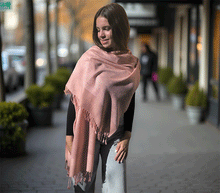 Naložite sliko v pregledovalnik galerije, sal sali šal šali pasmina pašmina ženski šali modni šali zenski sal bombaž viskoza šali lepota mehko jesenski šal zimski šal prehodni šal poletni šali vzorci roza