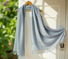 Naložite sliko v pregledovalnik galerije, sal sali šal šali pasmina pašmina ženski šali modni šali zenski sal bombaž viskoza šali lepota mehko jesenski šal zimski šal prehodni šal poletni šali vzorci moder