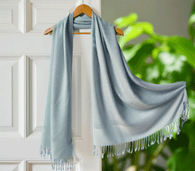 Naložite sliko v pregledovalnik galerije, sal sali šal šali pasmina pašmina ženski šali modni šali zenski sal bombaž viskoza šali lepota mehko jesenski šal zimski šal prehodni šal poletni šali vzorci moder