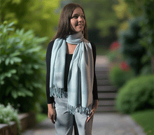 Naložite sliko v pregledovalnik galerije, sal sali šal šali pasmina pašmina ženski šali modni šali zenski sal bombaž viskoza šali lepota mehko jesenski šal zimski šal prehodni šal poletni šali vzorci moder