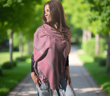 Naložite sliko v pregledovalnik galerije, sal sali šal šali pasmina pašmina ženski šali modni šali zenski sal bombaž viskoza šali lepota mehko jesenski šal zimski šal prehodni šal poletni šali vzorci roza