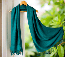Naložite sliko v pregledovalnik galerije, sal sali šal šali pasmina pašmina ženski šali modni šali zenski sal bombaž viskoza šali lepota mehko jesenski šal zimski šal prehodni šal poletni šali vzorci turkiz