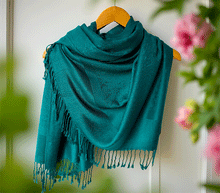 Naložite sliko v pregledovalnik galerije, sal sali šal šali pasmina pašmina ženski šali modni šali zenski sal bombaž viskoza šali lepota mehko jesenski šal zimski šal prehodni šal poletni šali vzorci turkiz