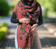 Naložite sliko v pregledovalnik galerije, sal sali šal šali pasmina pašmina ženski šali modni šali zenski sal bombaž viskoza šali lepota mehko jesenski šal zimski šal prehodni šal poletni šali naravni materiali