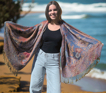 Naložite sliko v pregledovalnik galerije, sal sali šal šali pasmina pašmina ženski šali modni šali zenski sal bombaž viskoza šali lepota mehko jesenski šal zimski šal prehodni šal poletni šali naravni materiali