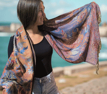 Naložite sliko v pregledovalnik galerije, sal sali šal šali pasmina pašmina ženski šali modni šali zenski sal bombaž viskoza šali lepota mehko jesenski šal zimski šal prehodni šal poletni šali naravni materiali