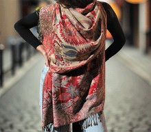 Naložite sliko v pregledovalnik galerije, sal sali šal šali pasmina pašmina ženski šali modni šali zenski sal bombaž viskoza šali lepota mehko jesenski šal zimski šal prehodni šal poletni šali naravni materiali