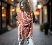 Naložite sliko v pregledovalnik galerije, sal sali šal šali pasmina pašmina ženski šali modni šali zenski sal bombaž viskoza šali lepota mehko jesenski šal zimski šal prehodni šal poletni šali naravni materiali