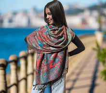 Naložite sliko v pregledovalnik galerije, sal sali šal šali pasmina pašmina ženski šali modni šali zenski sal bombaž viskoza šali lepota mehko jesenski šal zimski šal prehodni šal poletni šali naravni materiali