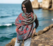 Naložite sliko v pregledovalnik galerije, sal sali šal šali pasmina pašmina ženski šali modni šali zenski sal bombaž viskoza šali lepota mehko jesenski šal zimski šal prehodni šal poletni šali naravni materiali