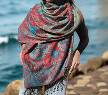 Naložite sliko v pregledovalnik galerije, sal sali šal šali pasmina pašmina ženski šali modni šali zenski sal bombaž viskoza šali lepota mehko jesenski šal zimski šal prehodni šal poletni šali naravni materiali