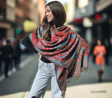 Naložite sliko v pregledovalnik galerije, sal sali šal šali pasmina pašmina ženski šali modni šali zenski sal bombaž viskoza šali lepota mehko jesenski šal zimski šal prehodni šal poletni šali naravni materiali