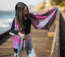 Naložite sliko v pregledovalnik galerije, sal sali šal šali pasmina pašmina ženski šali modni šali zenski sal bombaž viskoza šali lepota mehko jesenski šal zimski šal prehodni šal poletni šali naravni materiali