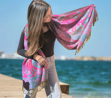 Naložite sliko v pregledovalnik galerije, sal sali šal šali pasmina pašmina ženski šali modni šali zenski sal bombaž viskoza šali lepota mehko jesenski šal zimski šal prehodni šal poletni šali naravni materiali