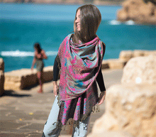 Naložite sliko v pregledovalnik galerije, sal sali šal šali pasmina pašmina ženski šali modni šali zenski sal bombaž viskoza šali lepota mehko jesenski šal zimski šal prehodni šal poletni šali naravni materiali