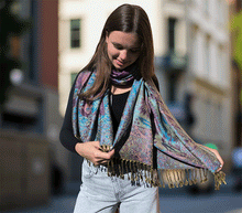 Naložite sliko v pregledovalnik galerije, sal sali šal šali pasmina pašmina ženski šali modni šali zenski sal bombaž viskoza šali lepota mehko jesenski šal zimski šal prehodni šal poletni šali naravni materiali