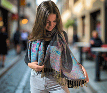 Naložite sliko v pregledovalnik galerije, sal sali šal šali pasmina pašmina ženski šali modni šali zenski sal bombaž viskoza šali lepota mehko jesenski šal zimski šal prehodni šal poletni šali naravni materiali