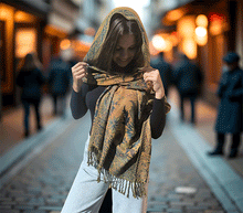 Naložite sliko v pregledovalnik galerije, sal sali šal šali pasmina pašmina ženski šali modni šali zenski sal bombaž viskoza šali lepota mehko jesenski šal zimski šal prehodni šal poletni šali naravni materiali